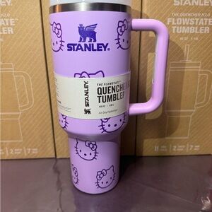Stanley Purple Hello Kitty Tumbler